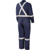 4481T Flash-Gard&reg; FR/Arc Rated Welding Coveralls, 56 (Tall), Navy Blue Chandler Sales