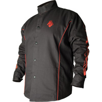 BSX&reg; Contoured FR Welding Jacket, Cotton, Small, Black Chandler Sales