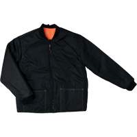 Ripstop 4-in-1 Safety Jacket, Polyester, High Visibility Orange, X-Small Chandler Sales