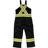 Ripstop Insulated Safety Bib Overall, Polyester, X-Small, Black Chandler Sales