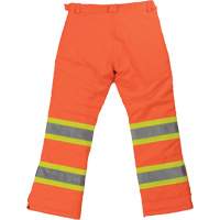 Womens Insulated Flex Safety Pant, Polyester, X-Small, High Visibility Orange Chandler Sales