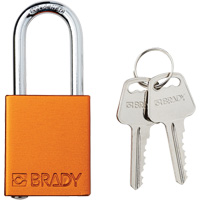 Cadenas de s&eacute;curit&eacute;, Cadenas de s&eacute;curit&eacute;, Cl&eacute;s diff&eacute;rentes, Aluminium, Largeur de 1-1/2" Chandler Sales