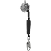 C&acirc;ble de limiteur de chute personnel 36CS V-TEC, 10', Acier galvanis&eacute;, Pivotant Chandler Sales