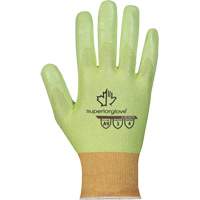 Gants r&eacute;sistant aux coupures haute visibilit&eacute; S18TAXFN, Taille 6, Calibre 18, Rev&ecirc;tement Mousse de nitrile, Enveloppe en TenActiv, ASTM ANSI niveau A9 Chandler Sales