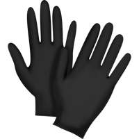 Emballages de gants jetables pour machine distributrice, Petit, Nitrile, 5 mils, Sans poudre, Noir, Classe 2 Chandler Sales