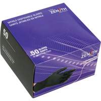 Emballages de gants jetables pour machine distributrice, Petit, Nitrile, 5 mils, Sans poudre, Noir, Classe 2 Chandler Sales