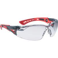 Rush+ Small Safety Glasses, Clear Lens, Anti-Fog/Anti-Scratch Chandler Sales