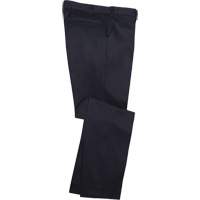 Pantalon de travail Industriel, Coton, Bleu marine, Taille 28, Entrejambe 30 Chandler Sales