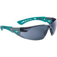 RUSH+ Small Safety Glasses, Smoke Lens, Anti-Fog/Anti-Scratch Chandler Sales