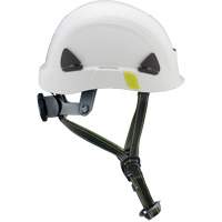 Casque de s&eacute;curit&eacute; d'escalade Fibre Metal, R&eacute;pond aux normes CSA type 2, Suspension Rochet, Non ventil&eacute; Chandler Sales