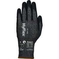 Gants r&eacute;sistants &agrave; la coupe HYFLEX 11-543, Taille 6, Calibre 13, Rev&ecirc;tement Nitrile, Enveloppe en Nylon/Acier inoxydable/PEHP/Spandex, ASTM ANSI niveau A7/EN 388 niveau F Chandler Sales