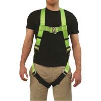FBH-10000L Contractor Series Safety Harness, CSA Certified, Class AL, 400 lbs. Cap. Chandler Sales