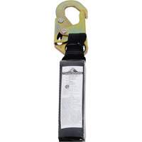 SA-54022-4 Shock Absorbing Lanyard, 4', Form Hook Center, Snap Hook Leg Ends, Polyester Chandler Sales