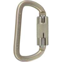 CP-03015-2 Zinc Plated Carabiner with 3/4" Gate Opening, Steel Chandler Sales
