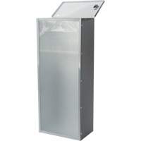 Light-Duty Fire Extinguisher Cabinet, 10" W x 24" H x 6" D Chandler Sales