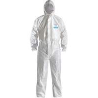 Combinaison CoverMe XP1800 de type 5/6 avec capuchon, Moyen, Blanc, Microporeux Chandler Sales