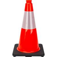 Premium Traffic Cone, 18", Orange, 6" Reflective Collar(s) Chandler Sales