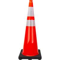 Premium Traffic Cone, 36", Orange, 4" & 6" Reflective Collar(s) Chandler Sales