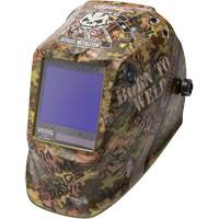 VIKING 3350 Born To Weld Welding Helmet, 3.74" L x 3.34" W View Area, 5 - 13 Shade Range Chandler Sales
