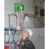 Douche combin&eacute;e avec cuvette ferm&eacute;e en ABS et entr&eacute;e sup&eacute;rieure, Socle Chandler Sales