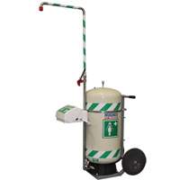 Mobile Self-Contained Emergency Safety Shower with Eye & Face Wash, 30 gal. Capacity, Meets None Chandler Sales