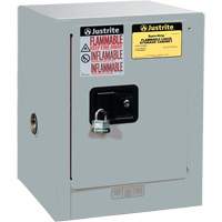 Sure-Grip&reg; EX Countertop Flammable Cabinet, 4 gal., 1 Door, 17" W x 22" H x 17" D Chandler Sales