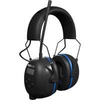 Black & Blue Air Defender AM/FM BT Earmuffs, Headband Style, 25 dB Chandler Sales