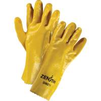 Rough-Finish Chemical-Resistant Gloves, Size 9, 12" L, PVC, Interlock Inner Lining, 47-mil Chandler Sales