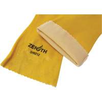 Rough-Finish Chemical-Resistant Gloves, Size 9, 14" L, PVC, Interlock Inner Lining, 47-mil Chandler Sales