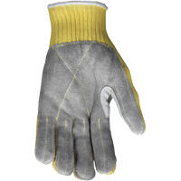 CutPro&reg; Cut Resistant Work Gloves with Split Leather Palm, Size Small, 7 Gauge, Kevlar&reg; Shell, ASTM ANSI Level A3 Chandler Sales