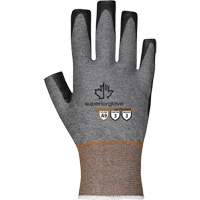 Ultra-Thin Open-Finger Gloves, Size 5, 21 Gauge, Nitrile Coated, TenActiv Shell, ASTM ANSI Level A9 Chandler Sales