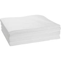 Feuilles absorbantes li&eacute;es, Huile seulement, 15" x 19", 10 gal. d'absorption Chandler Sales