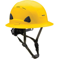 Casque Fibre Metal de style escalade avec bordure compl&egrave;te, R&eacute;pond aux normes CSA type 2, Suspension Rochet, Ventil&eacute; Chandler Sales