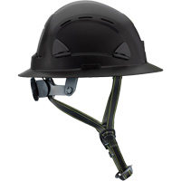 Casque Fibre Metal de style escalade avec bordure compl&egrave;te, R&eacute;pond aux normes CSA type 2, Suspension Rochet, Ventil&eacute; Chandler Sales