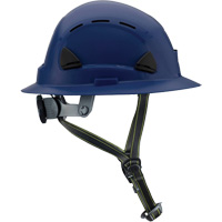 Casque Fibre Metal de style escalade avec bordure compl&egrave;te, R&eacute;pond aux normes CSA type 2, Suspension Rochet, Ventil&eacute; Chandler Sales