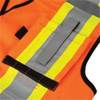 6680 High-Visibility Antimicrobial Mesh-Back Surveyor Vest, High Visibility Orange, Small, Polyester Chandler Sales