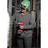 GRIDIRON Long Sleeve Pocket T-Shirt, Women's, X-Small, Blue Chandler Sales