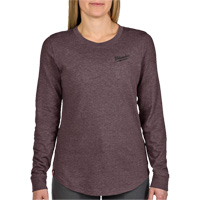 FREEFLEX Long-Sleeve Hybrid T-Shirt, Women's, X-Small, Purple Chandler Sales
