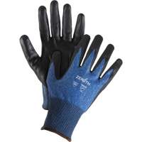 Gants l&eacute;gers et haute dext&eacute;rit&eacute; r&eacute;sistants &agrave; la coupe, Taille 7, Calibre 18, Rev&ecirc;tement Mousse de nitrile, Enveloppe en Acier inoxydable/PEHP/Tungst&egrave;ne, ASTM ANSI niveau A9 Chandler Sales
