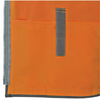 Pioneer Mesh Back Zip Front Surveyor Safety Vest, High Visibility Orange, Small, Polyester Chandler Sales