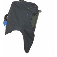 Cagoule de protection contre l'arc &eacute;lectrique TCG, Noir, 40 cal/cm², ANSI Z87.1/ASTM F1506/ASTM F1959/ASTM F2178/R&eacute;pond ou surpasse la norme CSA Z462/NFPA 70E, 4 Arc &eacute;lectrique EPI cat&eacute;gorie niveau Chandler Sales