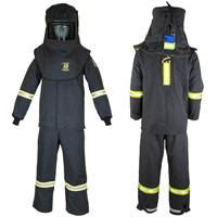 TCG Deluxe Medium Arc Flash Suit Kit, 40 cal/cm² Chandler Sales