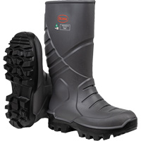 Bottes de s&eacute;curit&eacute; int&eacute;grales Boss avec semelle interm&eacute;diaire et prot&egrave;ge-m&eacute;tatarse interne, Polyur&eacute;thane thermique, Embout Acier, Semelle R&eacute;sistant aux perforations, Pointure 6 Chandler Sales
