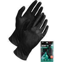 Gants jetables Deny, Petit, Nitrile, 6 mils, Sans poudre, Noir Chandler Sales