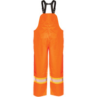 R805 Hurricane Bib Pants, Small, High Visibility Orange Chandler Sales