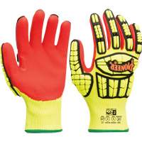 Cut and Impact-Resistant Gloves, Small, Synthetic Palm, Knit Wrist Cuff Chandler Sales