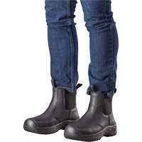 Bottes de s&eacute;curit&eacute; Ice Crew pour hommes, Cuir, Semelle R&eacute;sistant aux perforations, Pointure 7 Chandler Sales