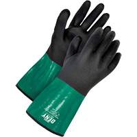Chemical-Resistant Gloves with Cut-Resistant Lining, Size 6/X-Small, 12" L, PVC Chandler Sales