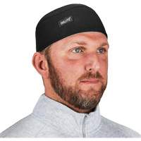 Chill-Its 6630 High-Performance Skull Cap with Terry Cloth Sweatband, Black Chandler Sales