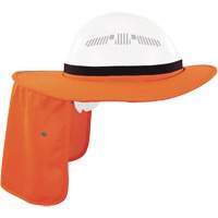 Chill-Its 6661 Universal Hard Hat Brim with Neck Shade, Hi-Vis Orange Chandler Sales